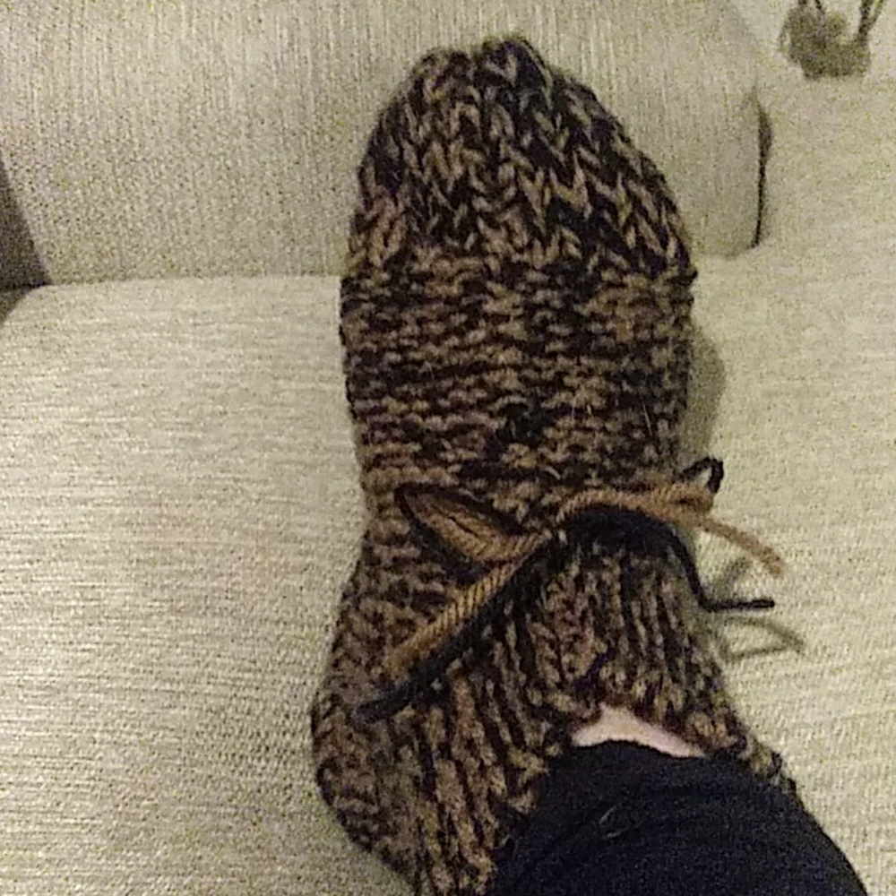 Handmade Sock Slippers OS